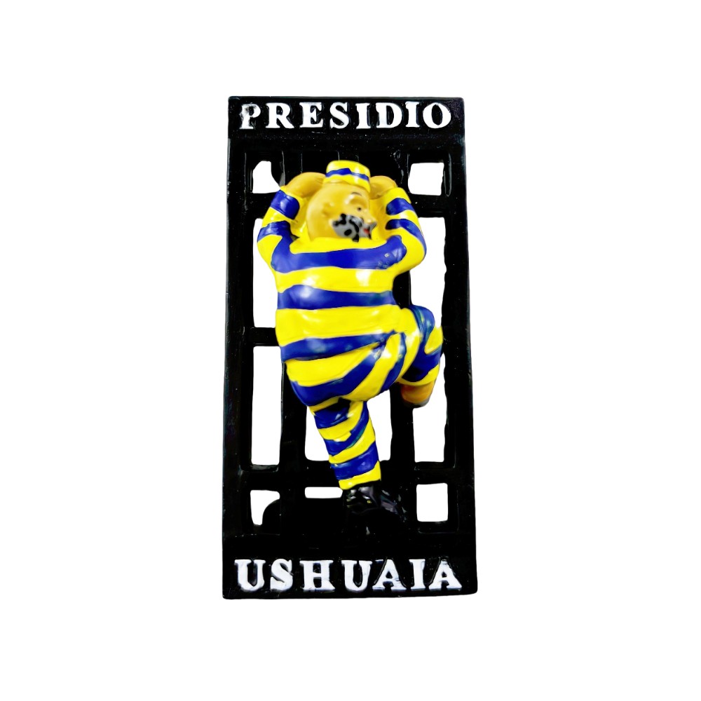 ushuaia presidio jail fridge magnet argentina novelty travel souvenir for kitchen or whiteboard display