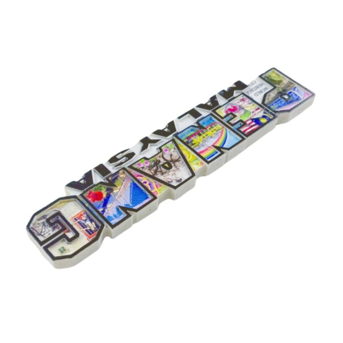 penang malaysia fridge magnet colorful heritage city letters travel souvenir & cultural display decor