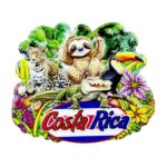 costa rica fridge magnet jungle wildlife animals souvenir gift & tropical nature inspired decor accent