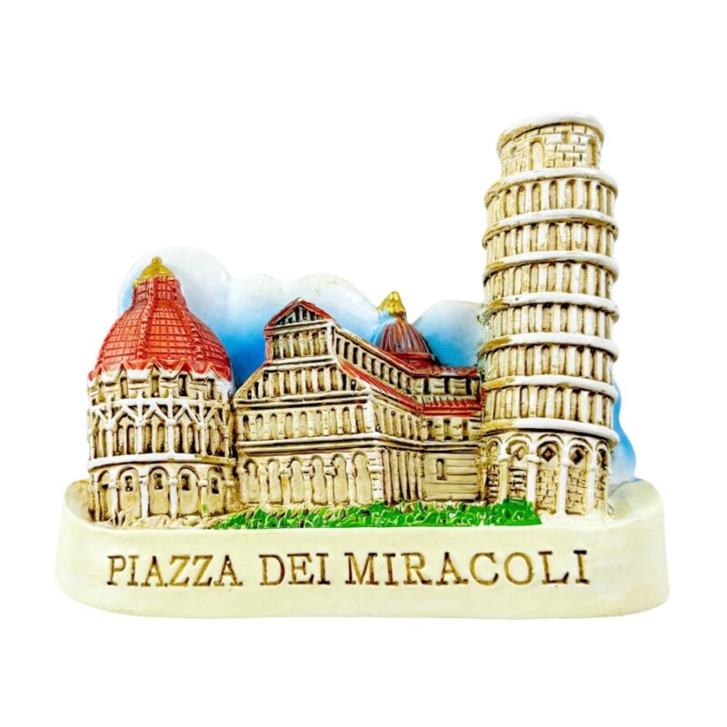 pisa italy fridge magnet piazza dei miracoli leaning tower travel souvenir & renaissance architecture decor
