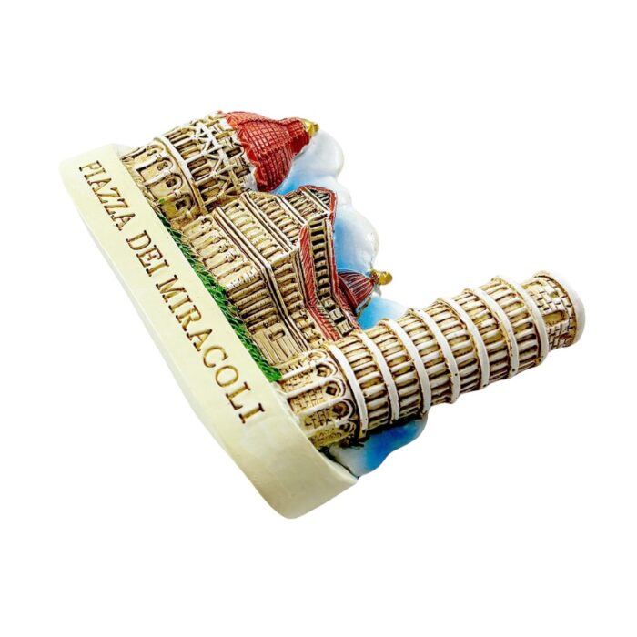 pisa italy fridge magnet piazza dei miracoli leaning tower travel souvenir & renaissance architecture decor
