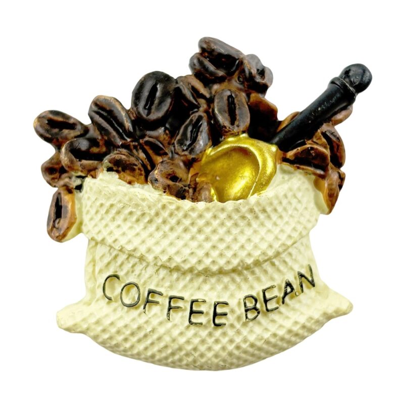 seattle usa 3d coffee bean fridge magnet – tourist souvenir gift, magnetic sticker for home & kitchen decoration, america refrigerator magnet collection