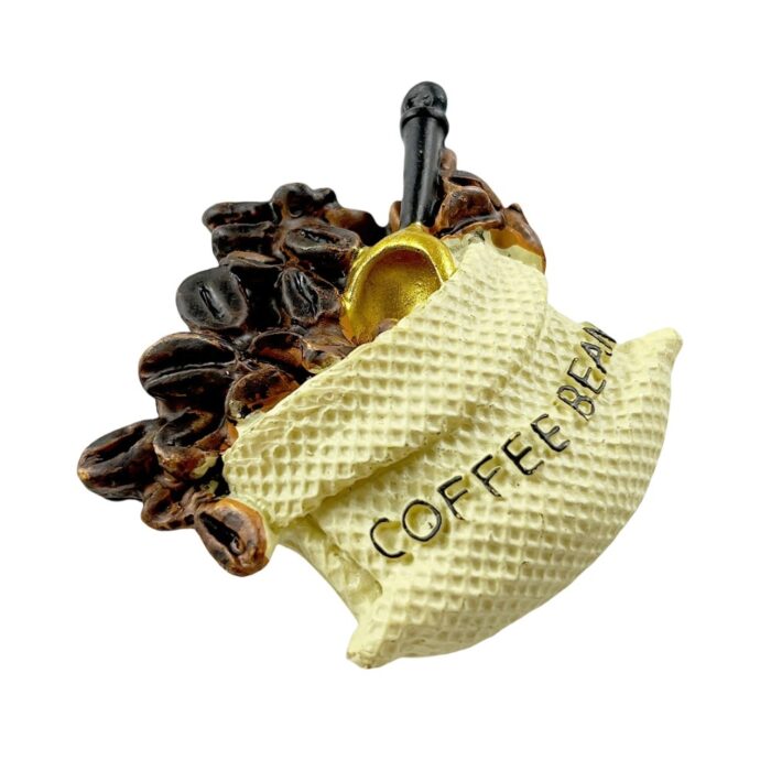 seattle usa 3d coffee bean fridge magnet – tourist souvenir gift, magnetic sticker for home & kitchen decoration, america refrigerator magnet collection