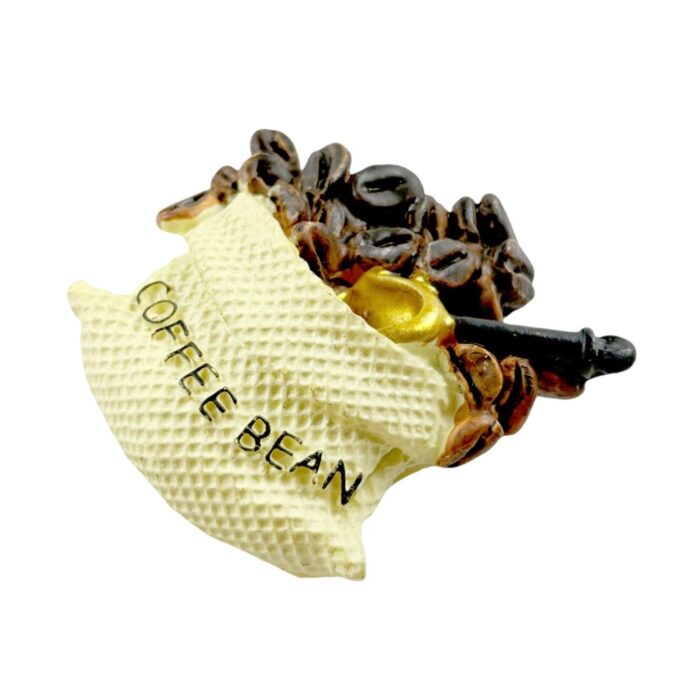 seattle usa 3d coffee bean fridge magnet – tourist souvenir gift, magnetic sticker for home & kitchen decoration, america refrigerator magnet collection