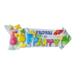 prepare to party fridge magnet – colorful cocktail arrow travel gift for beach house & fun kitchen decor