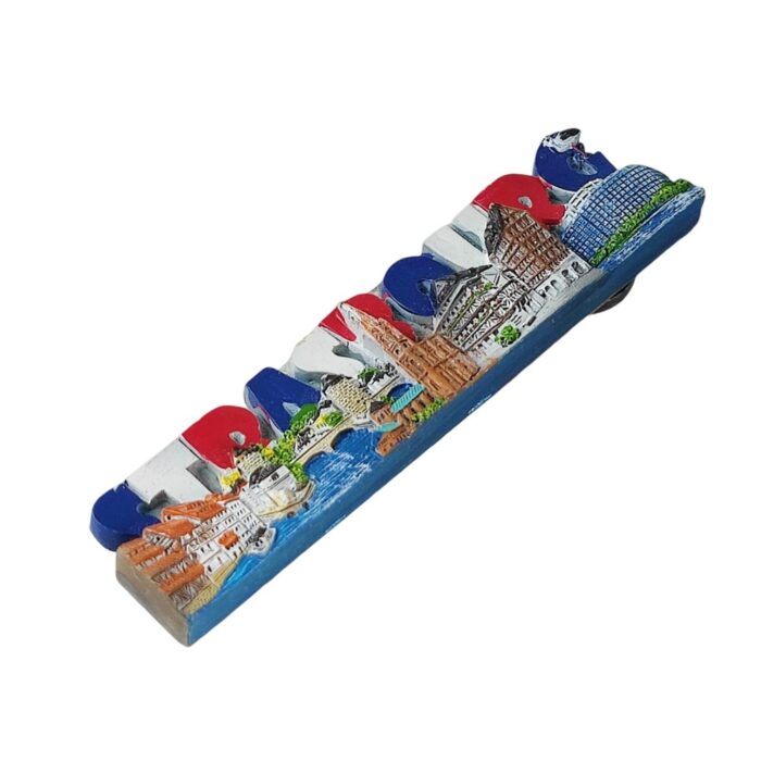 strasbourg france fridge magnet – european city landmark travel souvenir & magnetic decor for fridge or locker