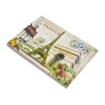 paris france fridge magnet – eiffel tower cityscape keepsake gift for travelers & art lovers
