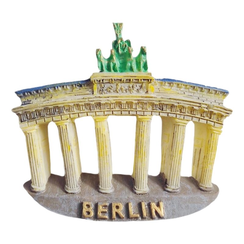 berlin germany fridge magnet – brandenburger gate travel collectible for fridge decoration & memory gift
