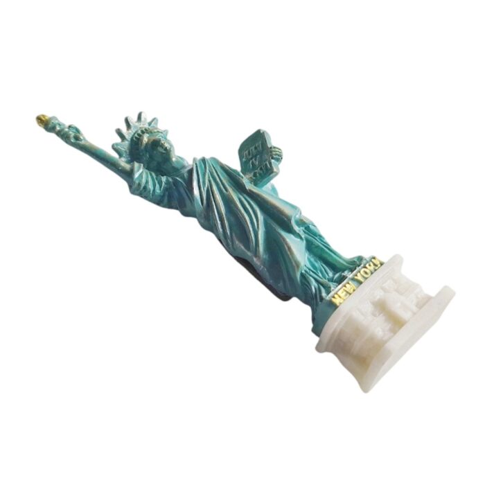 new york usa fridge magnet – statue of liberty landmark travel memento & urban wall decor