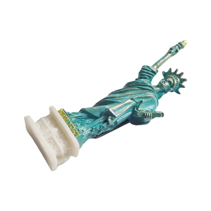 new york usa fridge magnet – statue of liberty landmark travel memento & urban wall decor