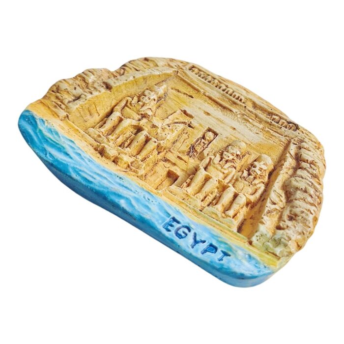 egypt fridge magnet – pharaoh temple relief souvenir for travel lovers & ancient history decor