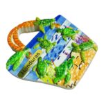 honduras sea turtle fridge magnet – marine adventure travel souvenir & fun whiteboard accessory