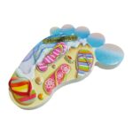 honduras beach foot fridge magnet – central america flip flop souvenir gift & fun whiteboard decoration