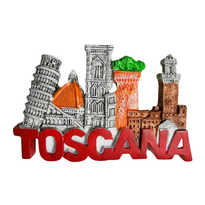 toscana italy landmark fridge magnet iconic architecture travel keepsake gift