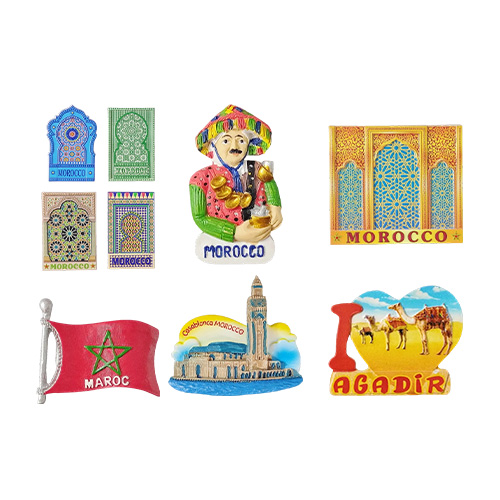 morocco fridge magnets