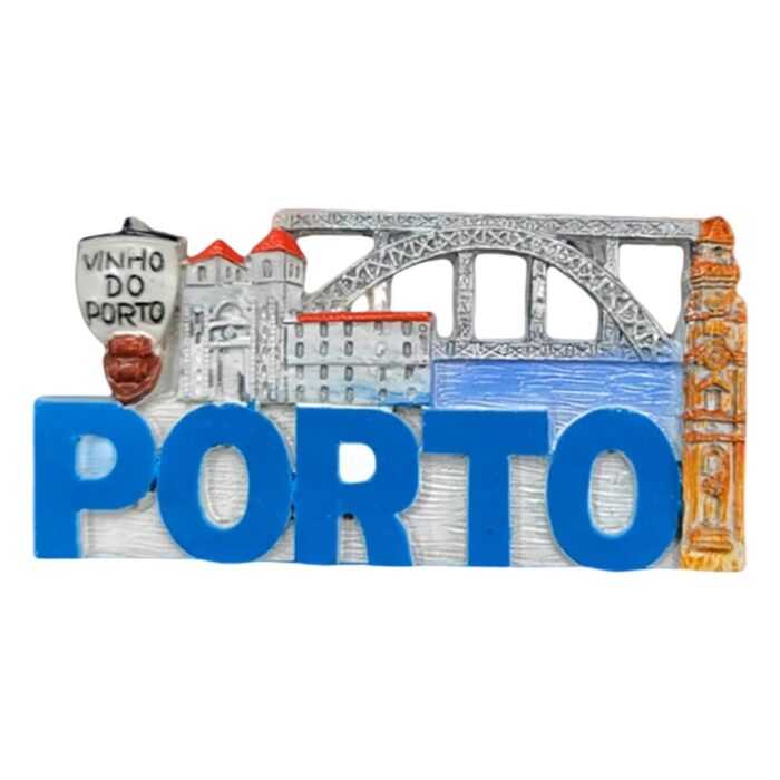 porto portugal landmark bridge fridge magnet unique travel keepsake & whiteboard decoration