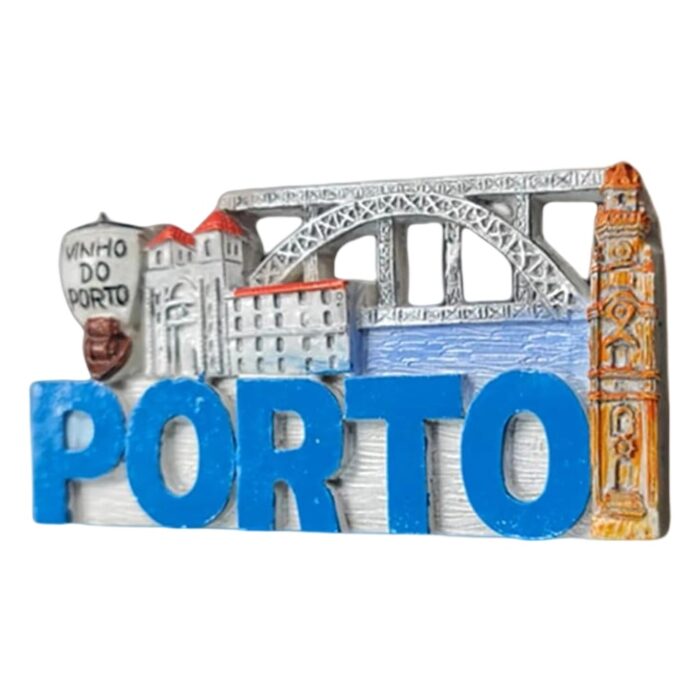 porto portugal landmark bridge fridge magnet unique travel keepsake & whiteboard decoration