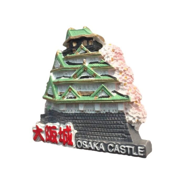 osaka castle japan fridge magnet traditional japanese landmark travel souvenir & home decor