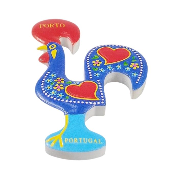 portugal porto colorful rooster fridge magnet traditional portuguese travel gift & home decor