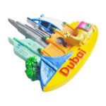dubai uae fridge magnets burj khalifa camel desert scene travel souvenir gift & arabian magnetic keepsake