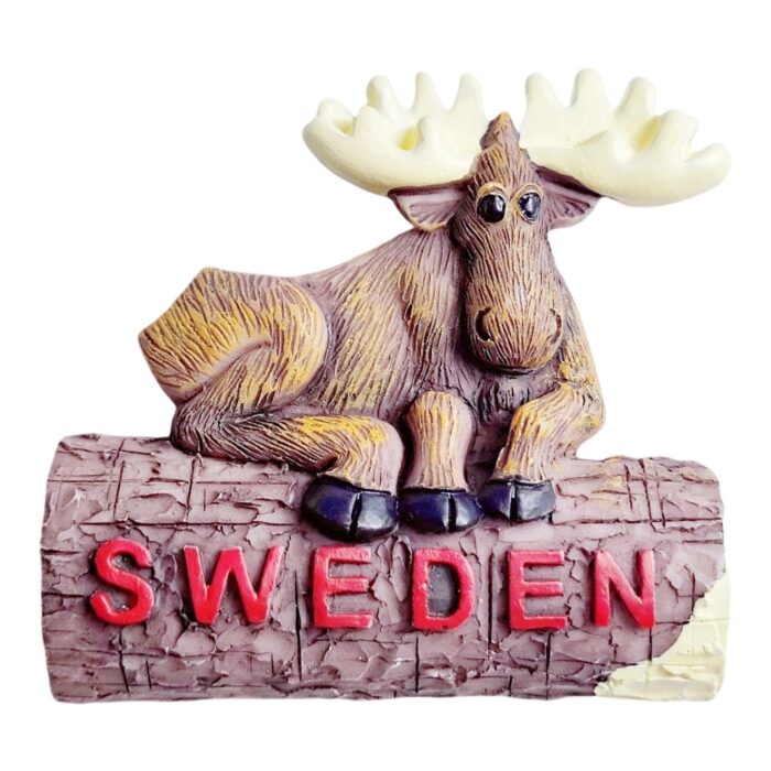 sweden moose fridge magnets scandinavian wildlife souvenir gift & rustic whiteboard decoration