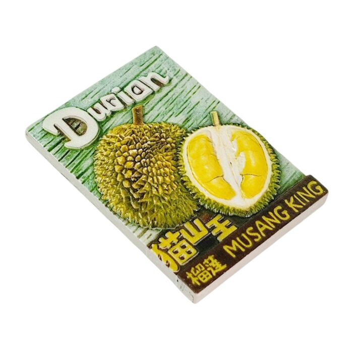 malaysia durian musang king fridge magnets exotic tropical fruit travel souvenir gift & fun kitchen decor