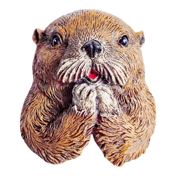 canada fridge magnet cute otter wildlife travel souvenir & home kitchen magnetic decor
