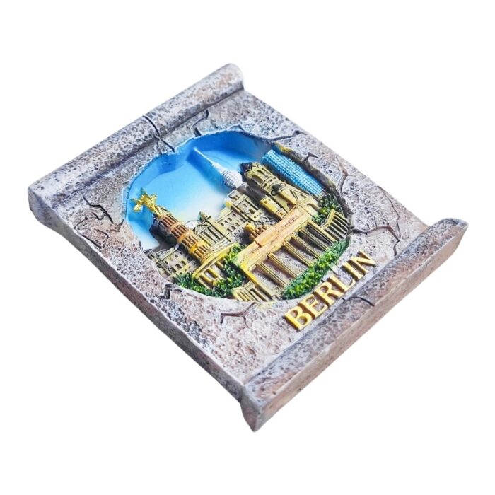 berlin germany fridge magnets famous cityscape with wall design travel souvenir gift & urban magnetic decoration