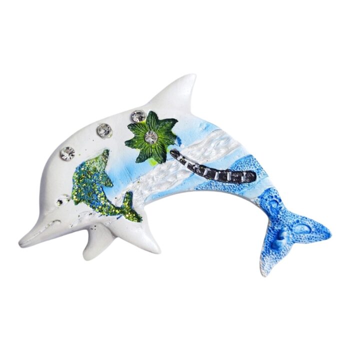 greece dolphin fridge magnet ocean travel souvenir gift & cute aquarium whiteboard decor