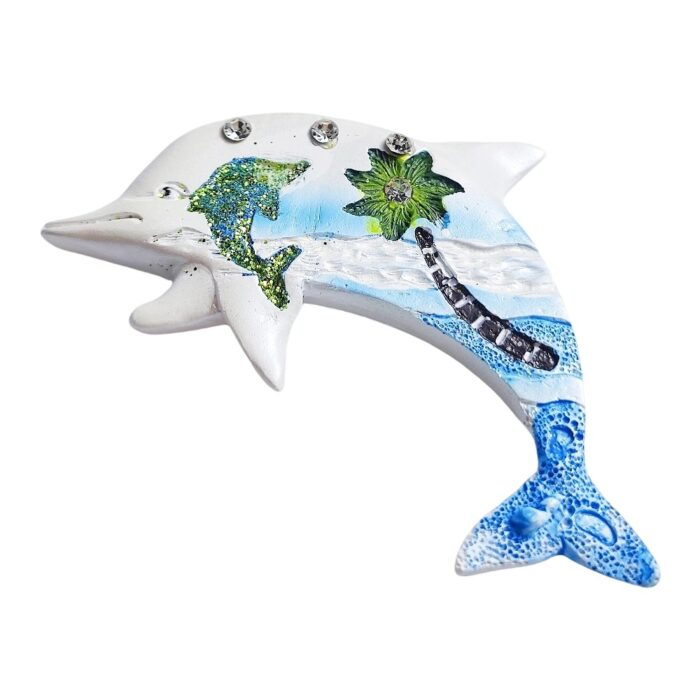 greece dolphin fridge magnet ocean travel souvenir gift & cute aquarium whiteboard decor