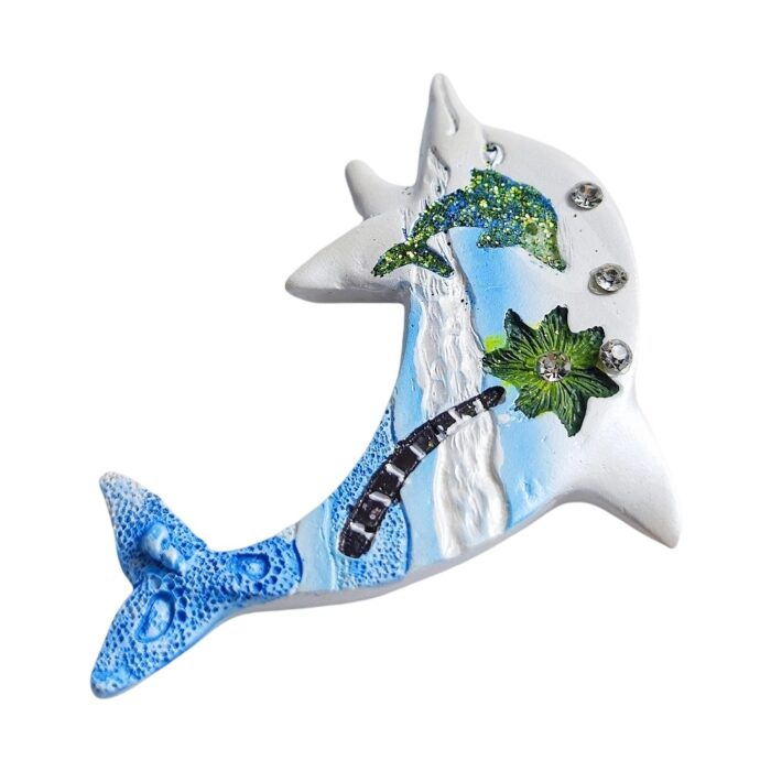 greece dolphin fridge magnet ocean travel souvenir gift & cute aquarium whiteboard decor