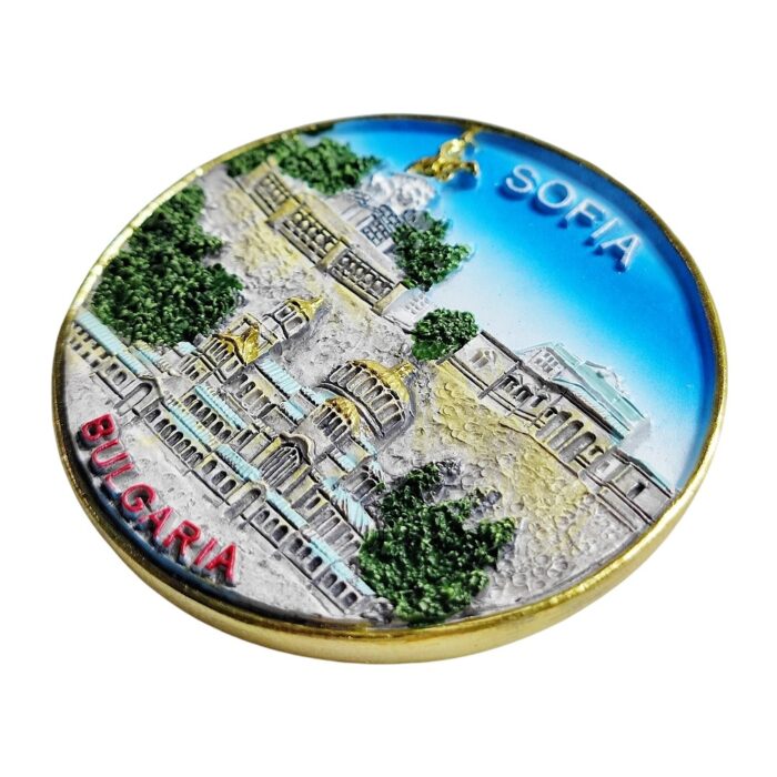 sofia bulgaria city landmarks fridge magnet bulgaria travel souvenir keepsake & memo board decor
