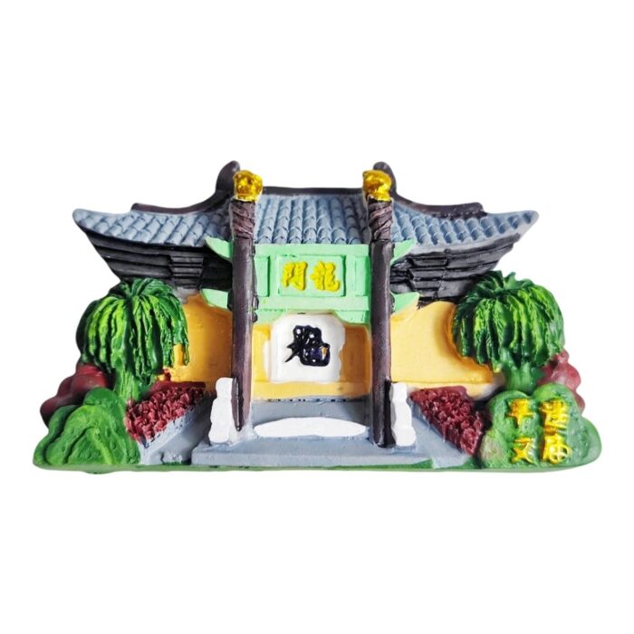 china gate fridge magnet oriental culture travel souvenir & fridge decoration, asian heritage style