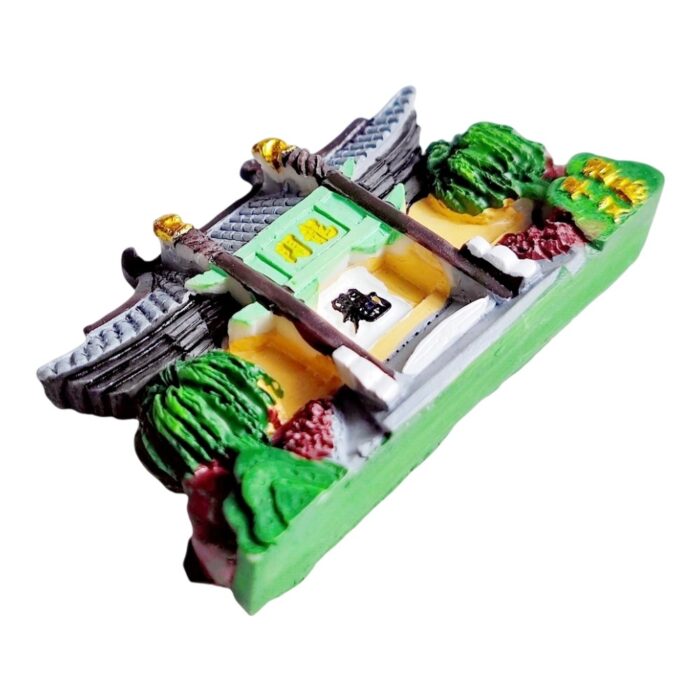 china gate fridge magnet oriental culture travel souvenir & fridge decoration, asian heritage style