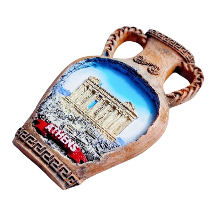 athens greece fridge magnet parthenon ancient architecture travel souvenir & fridge decoration