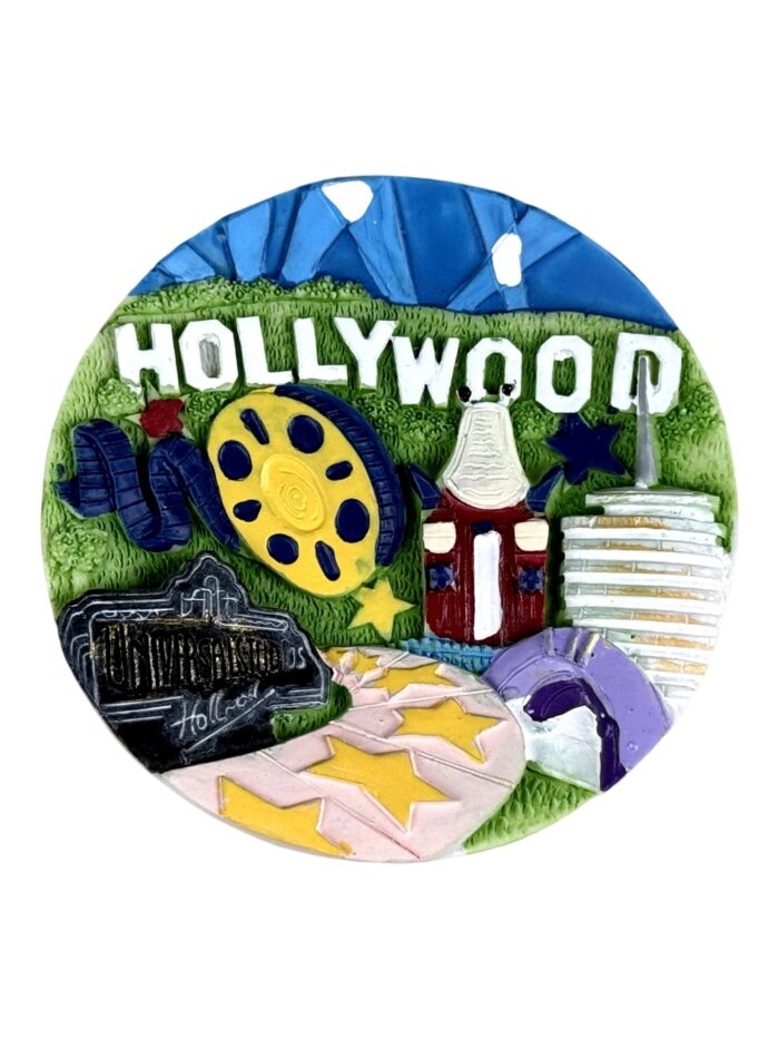 hollywood california fridge magnet usa travel souvenir gift & movie lover decor