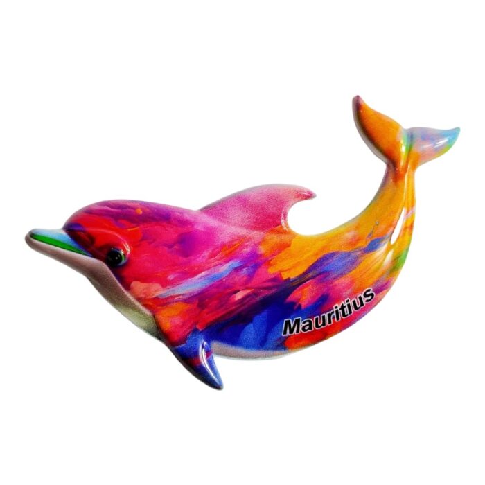 mauritius colorful dolphin fridge magnet mauritius travel memory gift & magnetic whiteboard decoration