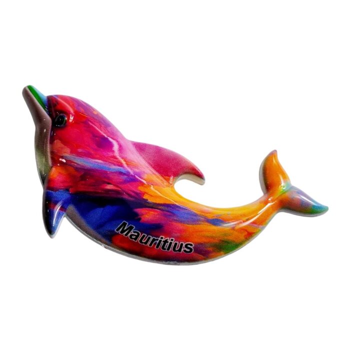 mauritius colorful dolphin fridge magnet mauritius travel memory gift & magnetic whiteboard decoration